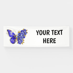 Vloeibare saffiervlinder spandoek