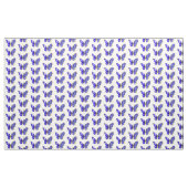 Vloeibare saffiervlinder stof (Yard (91,4 cm))