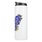 Vloeibare saffiervlinder thermosbeker (Geroteerd rechts)