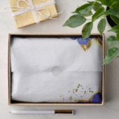 Vloeibare saffiervlinder tissuepapier (Geschenk)