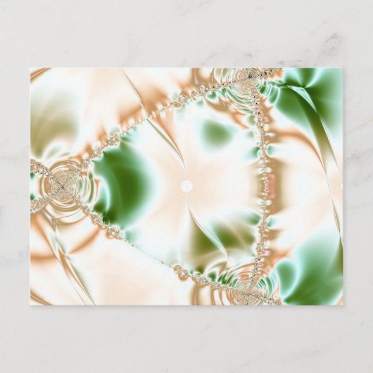 Vloeibare spatin briefkaart (Voorkant)