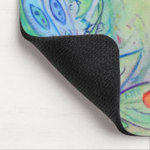 Vloeibare tuin, aangepaste mousepad muismat (Hoek)
