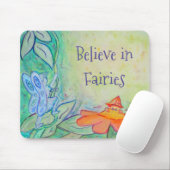 Vloeibare tuin, aangepaste mousepad muismat (Met muis)