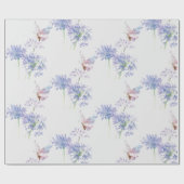 Vloeibare vacht van vlinderbloemigen cadeaupapier (Vlak)