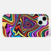 Vloeibare verf Marmerend effect decoratief Case-Mate iPhone Case (Achterkant (horizontaal))