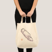 Vloeibare vloer tote bag (Voorkant (product))