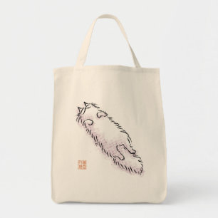 Vloeibare vloer tote bag