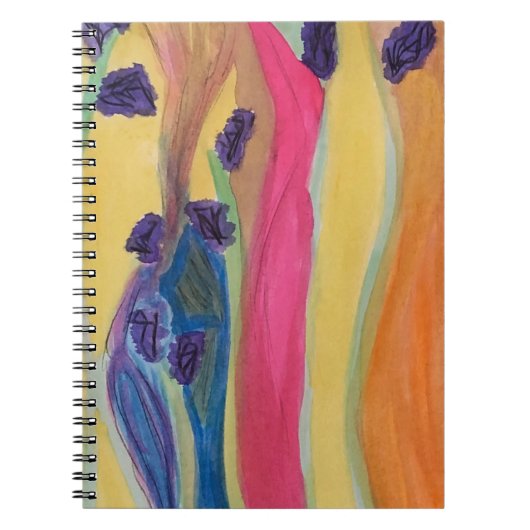 Vloeibare vormen notitieboek (Voorkant)