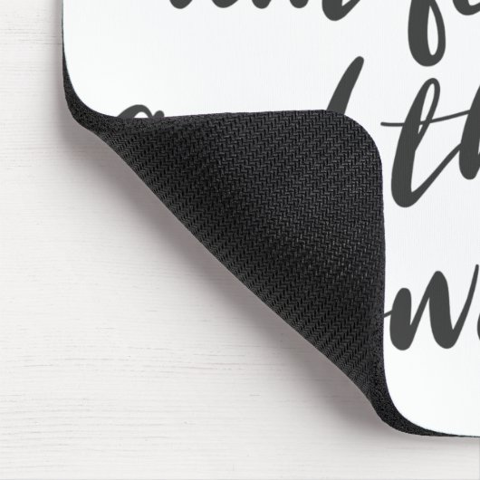 Vloeibare vrouwenprijsopgave in moderne Script-typ Muismat (Hoek)