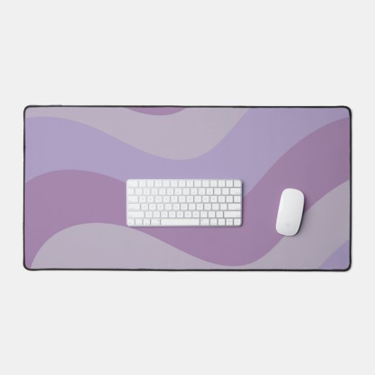 Vloeibare werveling Paarse stroom Groovy Stripe Y2 Bureaumat (Keyboard & Muis)