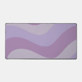 Vloeibare werveling Paarse stroom Groovy Stripe Y2 Bureaumat (Voorkant)