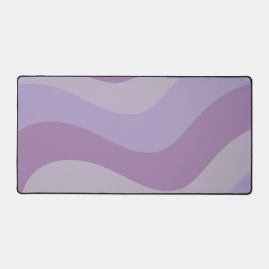 Vloeibare werveling Paarse stroom Groovy Stripe Y2 Bureaumat (Voorkant)