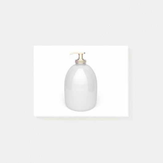 Vloeibare zeep post-it® notes (Voorkant)