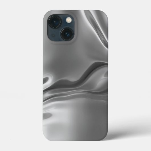 Vloeibare Zilver Digitale Print Case-Mate iPhone Case (Achterkant)