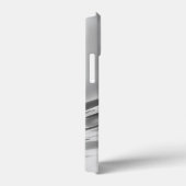 Vloeibare Zilver Digitale Print Case-Mate iPhone Case (Achterkant / Rechts)