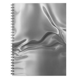 Vloeibare Zilver Digitale Print Notitieboek