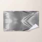 Vloeibare zilveren digitale print 2 bad handdoek (Handdoek)