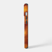 Vloeibare Zonsondergang iPhone 15 Case (Linkerkant)
