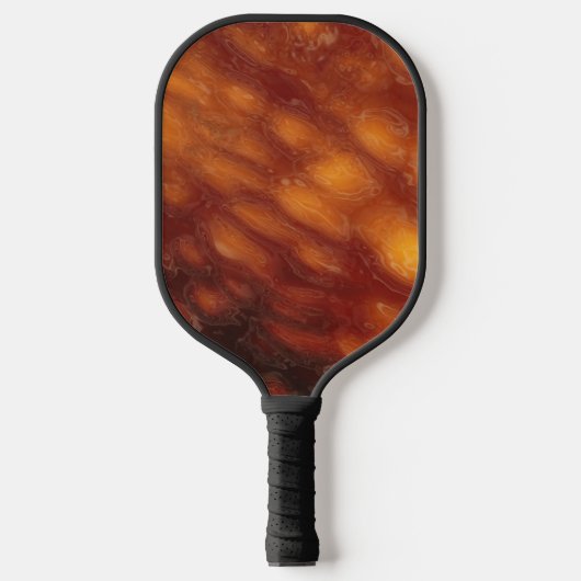 Vloeibare zonsondergang pickleball paddle (Voorkant)