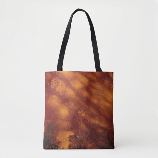 Vloeibare zonsondergang tote bag (Voorkant)
