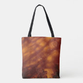 Vloeibare zonsondergang tote bag (Achterkant)