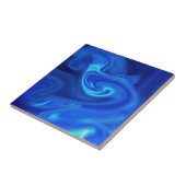 VLOEIBLAUW TEGELTJE (Zijkant)