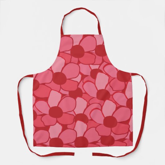 Vloeienbloem Schort (Voorkant)