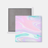 Vloeiend abstract png-ontwerp magneet (Voorkant / Achterkant)