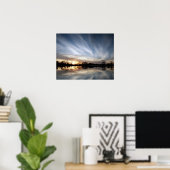 Vloeiend als glas poster (Thuiskantoor)