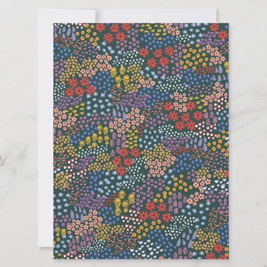 Vloeiend Baby shower Bingo Game Kaart (Achterkant)