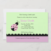 Vloeiend Baby shower Kaart (Voorkant)