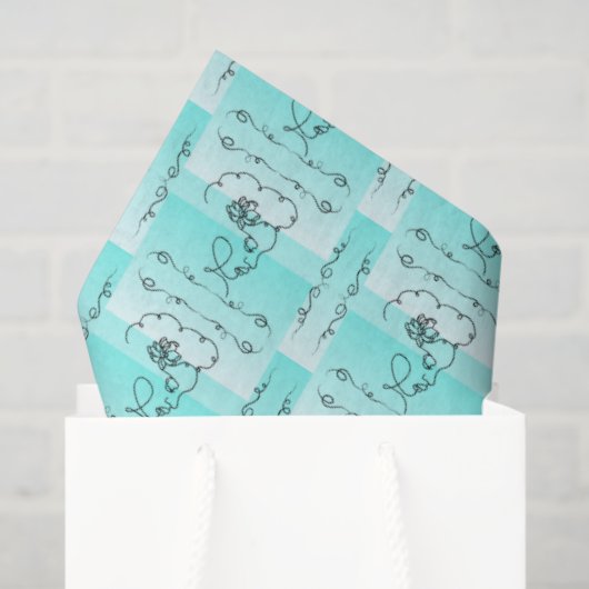 vloeiend beauty aqua tissue papier (Cadeauzakje)