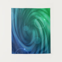 Vloeiend blauw en groene kleur Mix Vortex