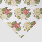 Vloeiend Bouquet Pattern Tissuepapier (Detail)