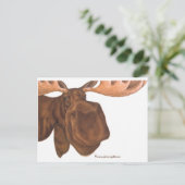 vloeiend briefkaart (Staand voorkant)