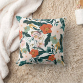 Vloeiend, bruinkoolkunst kussen (Deken)