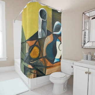 Vloeiend douchegordijn