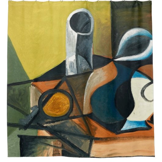 Vloeiend douchegordijn (Voorkant)