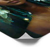 Vloeiend Fae Fantasy Art Poster (Hoek)