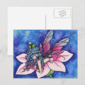 Vloeiend Fantasy Art Briefkaart van Hannah Lynn (Voorkant / Achterkant)