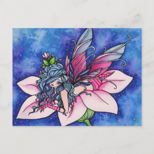 Vloeiend Fantasy Art Briefkaart van Hannah Lynn
