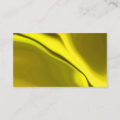 Vloeiend geel Visitekaartje voor ontwerp (Achterkant)