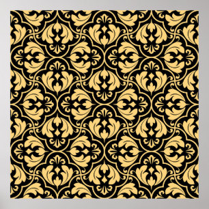 Vloeiend geometrisch patroon. Naadloze  backgro Poster