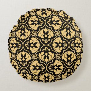 Vloeiend geometrisch patroon. Naadloze  backgro Rond Kussen