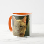 "Vloeiend. Ginger. Ooit." mok ontwerpkat (Voorkant links)