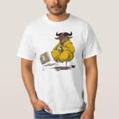 Vloeiend GNU T-shirt (Voorkant)