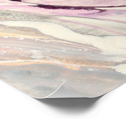 Vloeiend I Poster (Hoek)