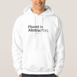 Vloeiend in Abstract Minimalistische Programmeur O Hoodie