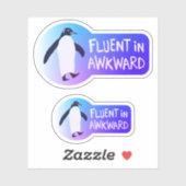 Vloeiend in Awkward Sticker Pair (Vel)