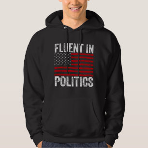 Vloeiend in de politiek hoodie